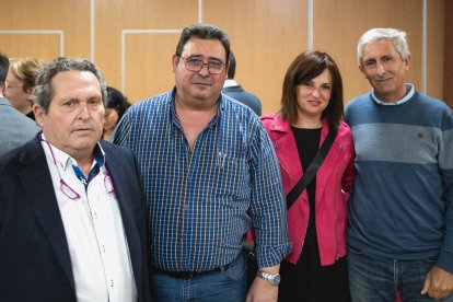Juan Miguel Ruiz, José Manuel Jódar, Julia Marín y José García.