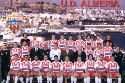 El Almería de Casuco que ascendió en Pontevedra.