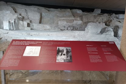 Los paneles explicativos cuentan desde la historia de estas viviendas, la forma de vida a cómo eran las viviendas