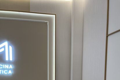 Interior de la clínica.