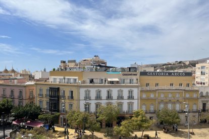 Las vistas de la azotea, donde se hizo el acto de inauguración.