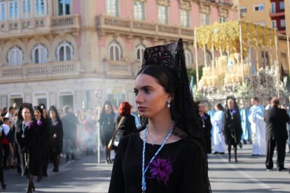 Detalle del recorrido en Puerta Purchena. 