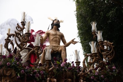 Procesión de La Estrella en Almería el Domingo de Ramos 2023.

