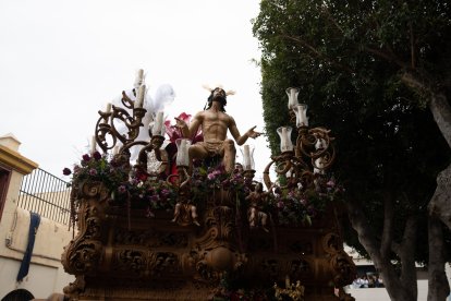 Procesión de La Estrella en Almería el Domingo de Ramos 2023.
