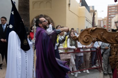 Procesión de La Estrella en Almería el Domingo de Ramos 2023.
