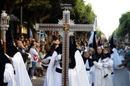 Procesión de La Estrella en Almería el Domingo de Ramos 2023.
