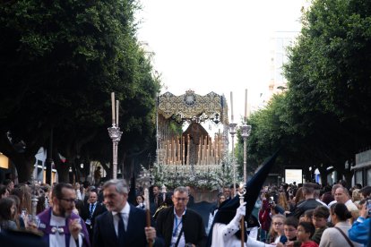 Procesión de La Estrella en Almería el Domingo de Ramos 2023.
