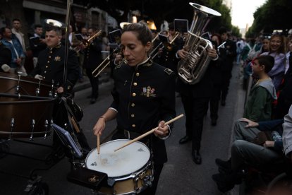 Procesión de La Estrella en Almería el Domingo de Ramos 2023.
