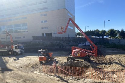 Obras en Consultas Externas.