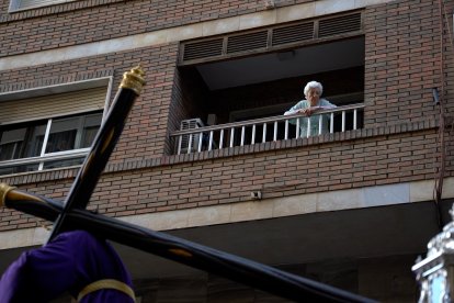 Pasión por las calles de Almería el Lunes Santo 2023.
