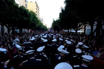 Pasión por las calles de Almería el Lunes Santo 2023.
