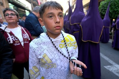 Pasión por las calles de Almería el Lunes Santo 2023.

