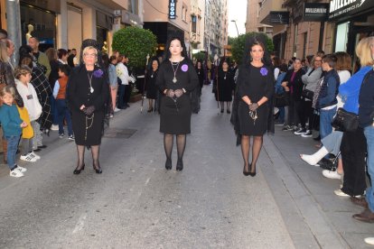Mari Carmen González, Luisa Moreno y Eugenia García.