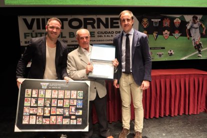 El presidente del Vera muestra su reconocimiento.