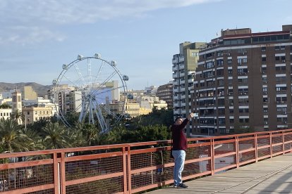 La noria, siempre protagonista.