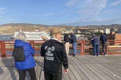 Comienzan las visitas al paseo peatonal del Cable Inglés.