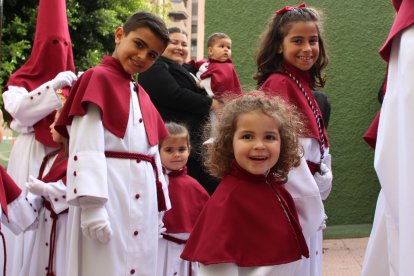 Los más pequeños comienzan a adquirir tradiciones.
