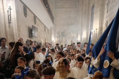 El amplio tramo infantil del Prendimiento.