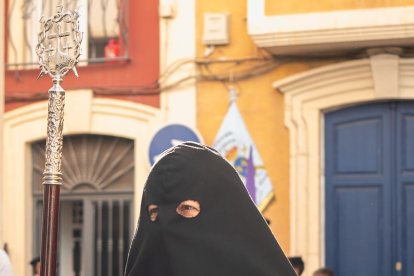 Calvario por las calles de Almería en el Miércoles Santo 2023.