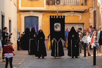 Calvario por las calles de Almería en el Miércoles Santo 2023.