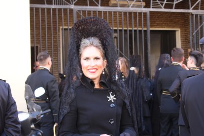 Sonrisa de una de las mantillas.