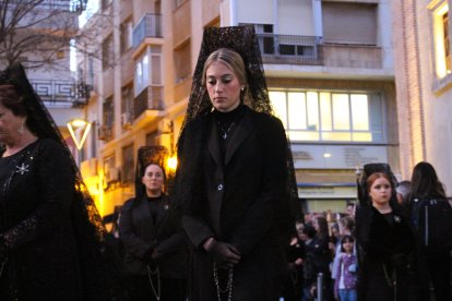 Mantillas a las puertas de San Sebastián.