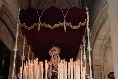 Los concejales Jesús Luque y Diego Cruz, con la presidenta de la Autoridad Portuaria, Rosario Soto.