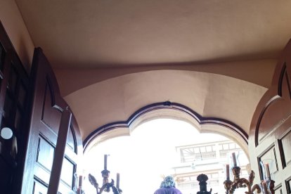 Las Penas del Hospital, ya en la calle.