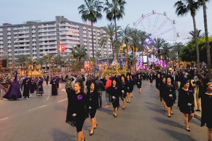 Procesión del Encuentro en el Jueves Santo 2023 de Almería.