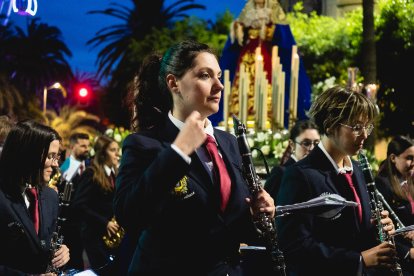 Procesión del Encuentro en el Jueves Santo 2023 de Almería.