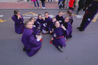 Procesión del Encuentro en el Jueves Santo 2023 de Almería.