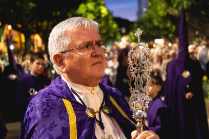Procesión del Encuentro en el Jueves Santo 2023 de Almería.