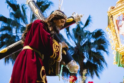 Procesión del Encuentro en el Jueves Santo 2023 de Almería.