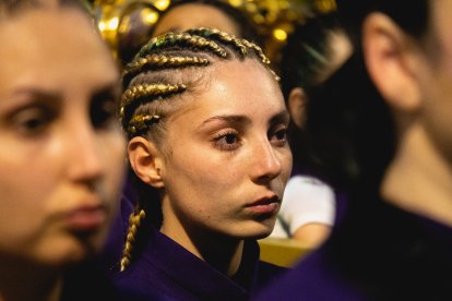 Procesión del Encuentro en el Jueves Santo 2023 de Almería.