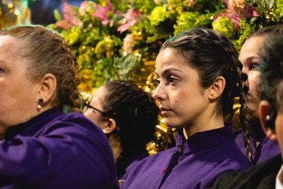 Procesión del Encuentro en el Jueves Santo 2023 de Almería.
