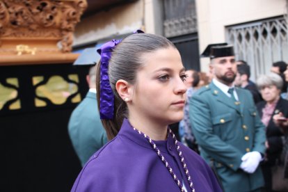 Detalle del inicio de la procesión. 