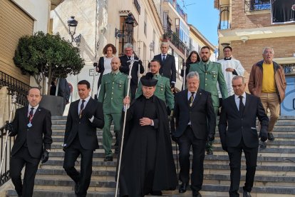 Es un acto que se realiza desde tiempos inmemoriales con una talla que ya cumple 400 años.