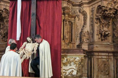 La procesión del Enclavamiento es muy especial y peculiar para los vecinos del municipio.