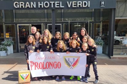 Nada más llegar al hotel agradeciendo a su sponsor y Diputación el apoyo.