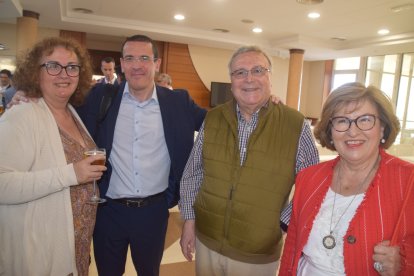 Dori Robles, Francisco Sáez, Miguel Castillo y Elia Montoya.