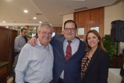 Paco Yebra, Juan José y Amparo Egea.