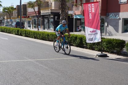 Paso por la línea de meta.