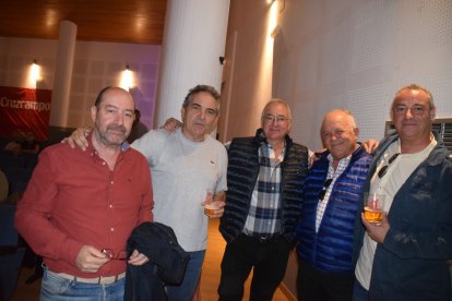 Bernardo Padilla, Juan Carlos Ramírez, Ramón Martos y los hermanos Cabrera.