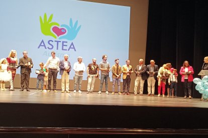 La gala de ASTEA autismo Huércal-Overa el pasado viernes.