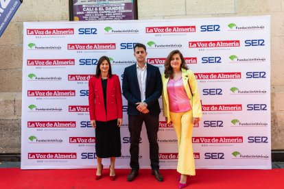 Fátima Herrera, Antonio García y Carmen Aguilar.