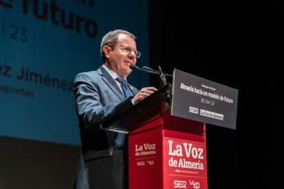 Jerónimo Parra, presidente de la Cámara de Comercio de Almería.