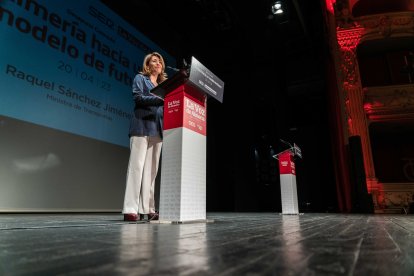 Raquel Sánchez Jiménez, ministra de Transportes.