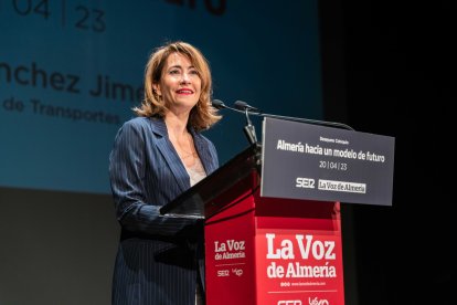 Raquel Sánchez Jiménez, ministra de Transportes.