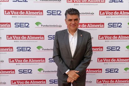 Miguel Cazorla, candidato de Almería Avanza a la alcaldía de Almería.