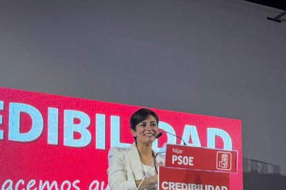 La ministra Isabel Rodríguez.